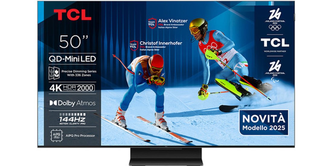TCL Serie Smart TV QD-MiniLED 4K 50” 50C7K 144Hz…