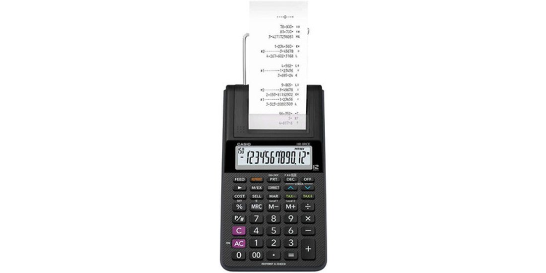 Casio HR-8RCE-BK calcolatrice Desktop Calcolatrice…