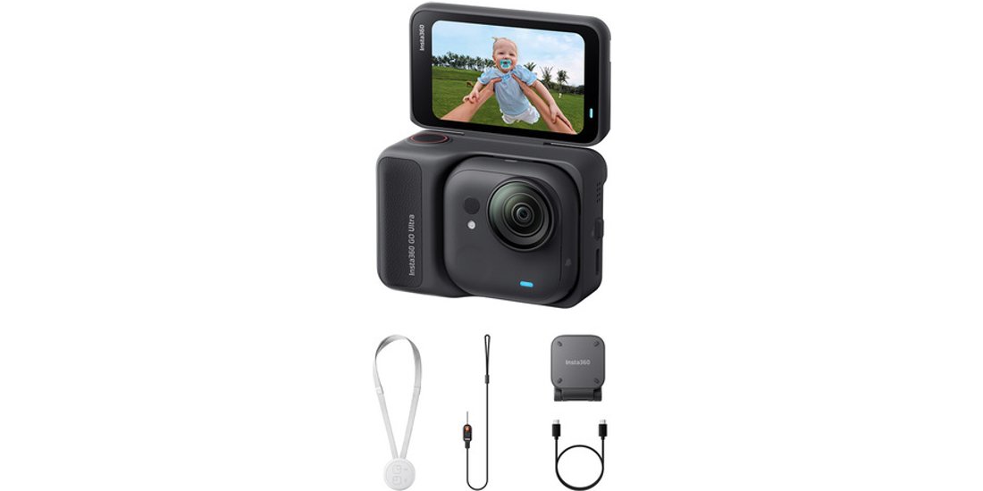 Insta360 GO Ultra Standard Black fotocamera per…