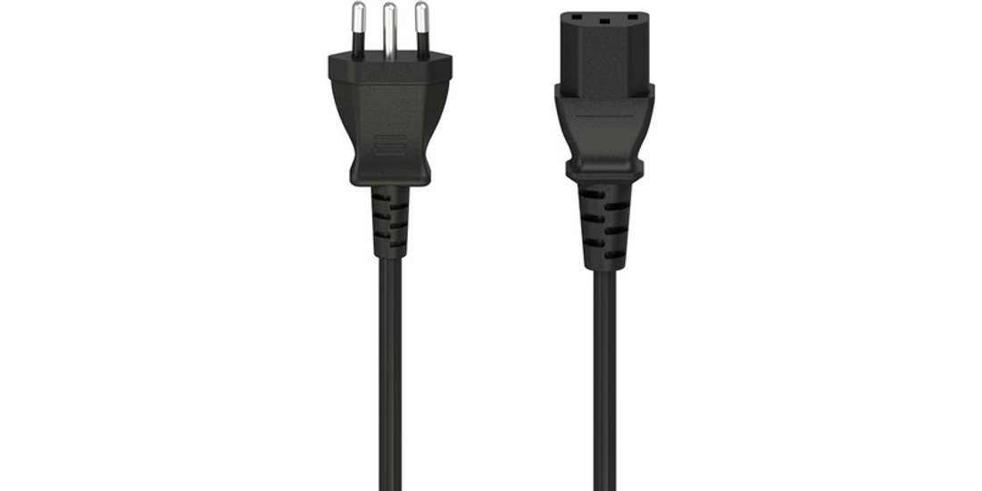 Hama Cavo alimentazione spina Italiana/IEC 60320…