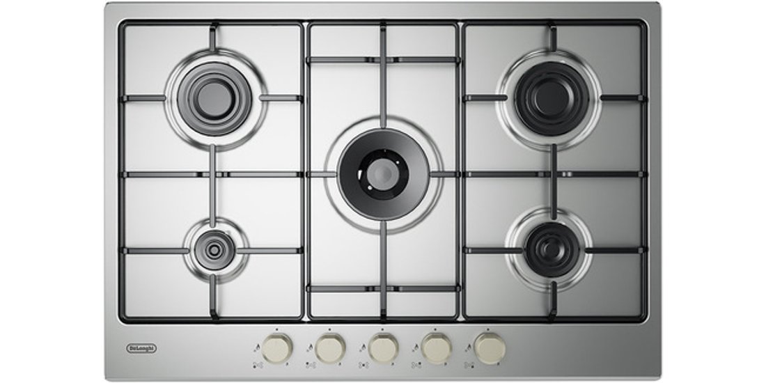 De’Longhi YLG 75 F piano cottura Acciaio…