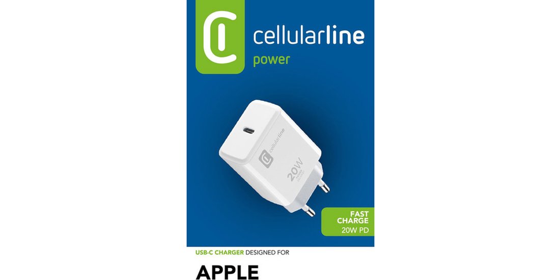 Cellularline USB-C Charger 20W – iPhone 8 or …