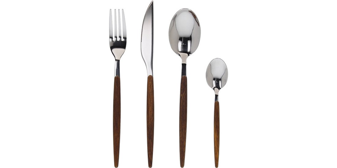 Joia Home Servizio 24 Posate Antony Teak 2mm …