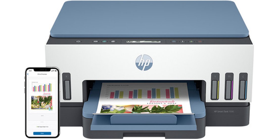 HP Smart Tank 7006 Wireless All-in-One Colore…