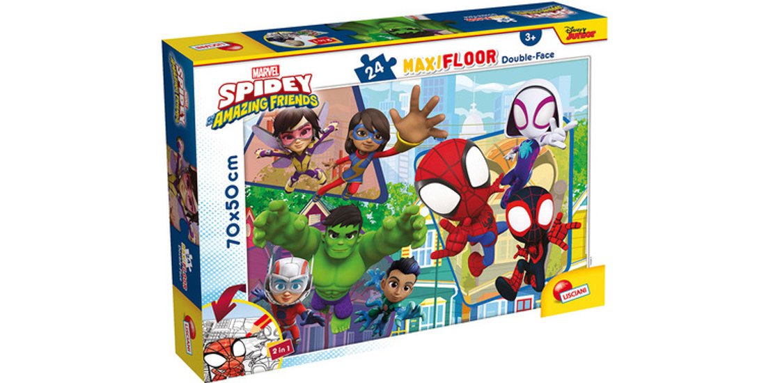 Lisciani Marvel Puzzle Df Maxi Floor 24 Spidey…