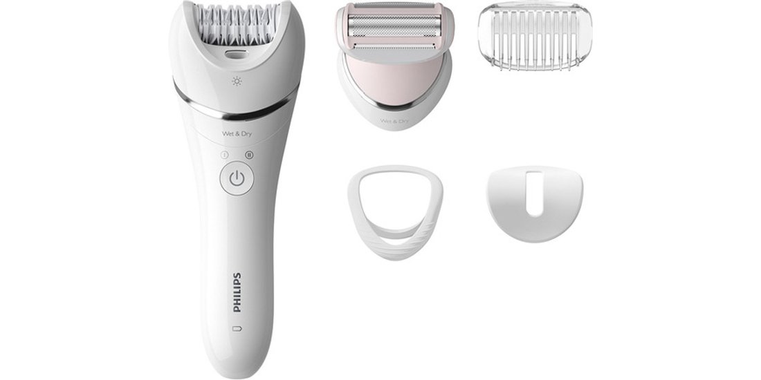 Philips Serie 8000 Epilatore Wet & Dry con 5 …