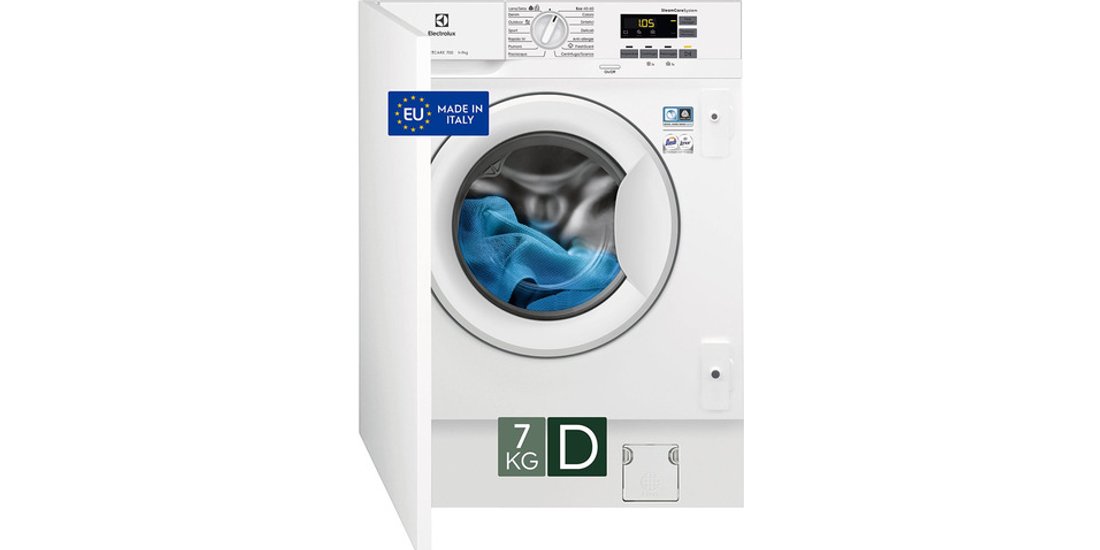 Electrolux EW7F572WBI Lavatrice serie 700 SteamCare…