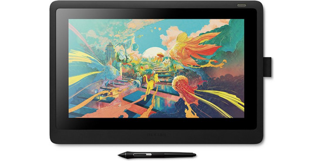 Wacom Cintiq 16 tavoletta grafica Nero 5080 lpi…