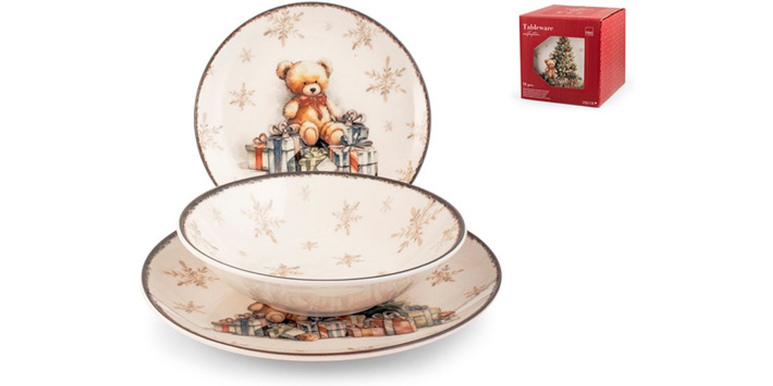 Pengo H&H Servizio tavola 18 pezzi decorato in…