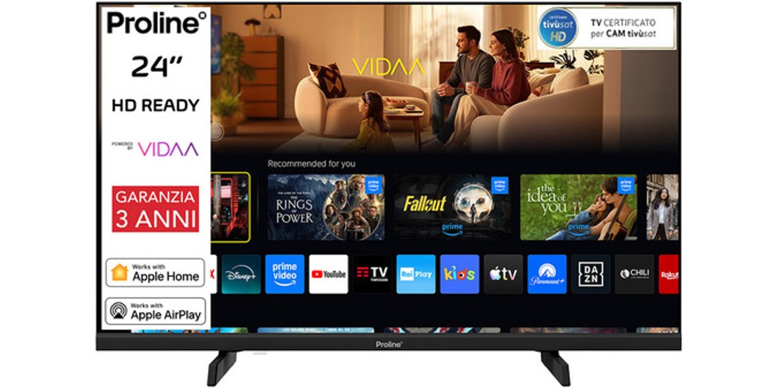 Proline PRO24M10VDA SMART TV 24” HD Sistema …