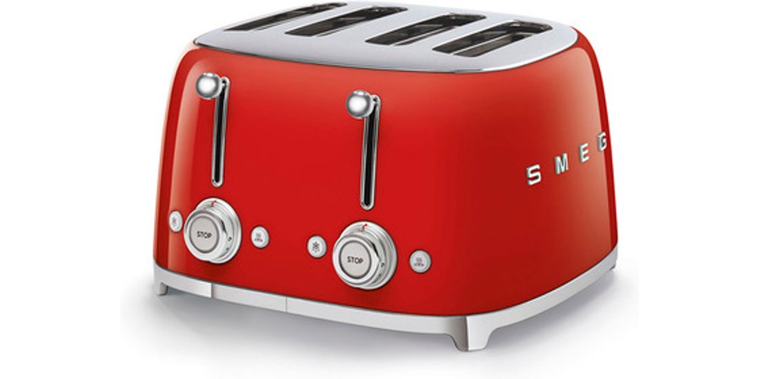 Smeg Tostapane 50’s Style – Rosso LUCIDO…