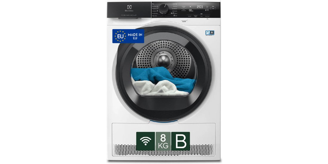 Electrolux Asciugatrice 8 Kg Classe B EW7H48GY…