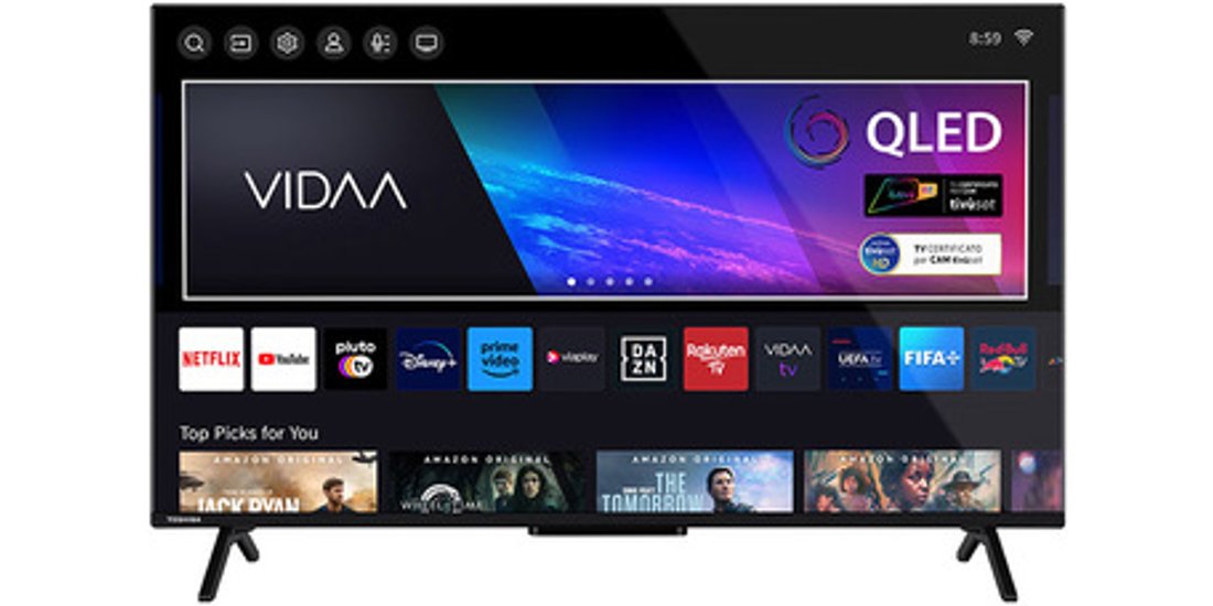 Toshiba 43QV2463DA QLED TV 1092 cm (43”) 4K …