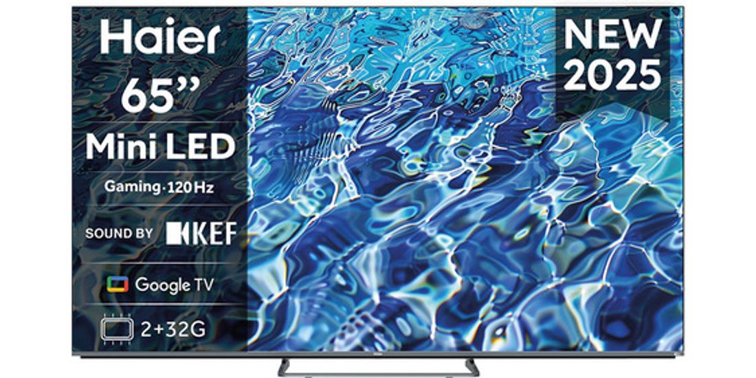 Haier Smart TV 65” H65M80FUX MiniLED con QLED…