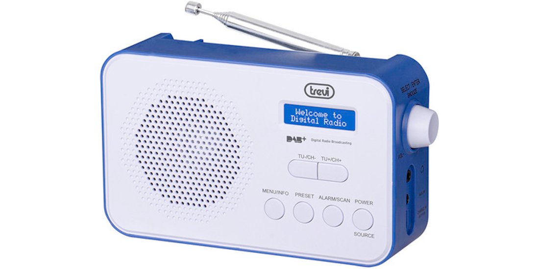 Trevi DAB 7F92 R Portatile Digitale Blu Bianco…