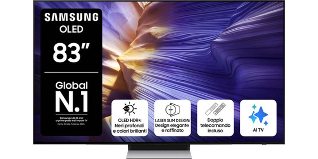 Samsung S90F 83” OLED 4K Vision AI Smart TV (…