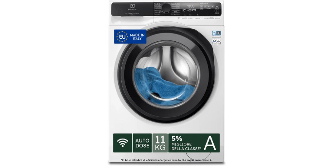 Electrolux Lavatrice Carica Frontale 11 Kg Classe…