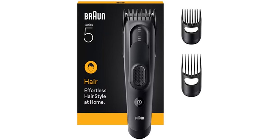 Braun HC5530 tagliacapelli Nero 17 Nichel-Metallo…