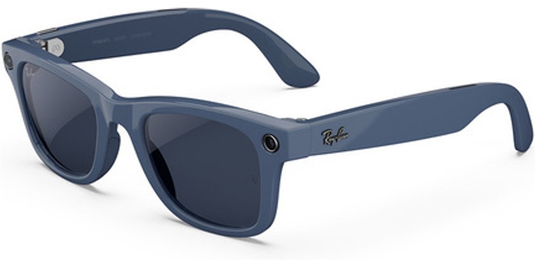 Ray-Ban Meta Wayfarer (Gen 2) – Cosmic blue lucido…