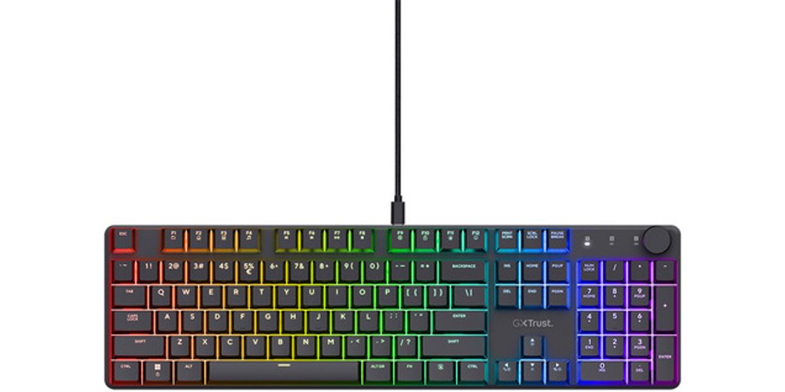 Trust GXT 866 Torix tastiera Gaming USB QWERTY…