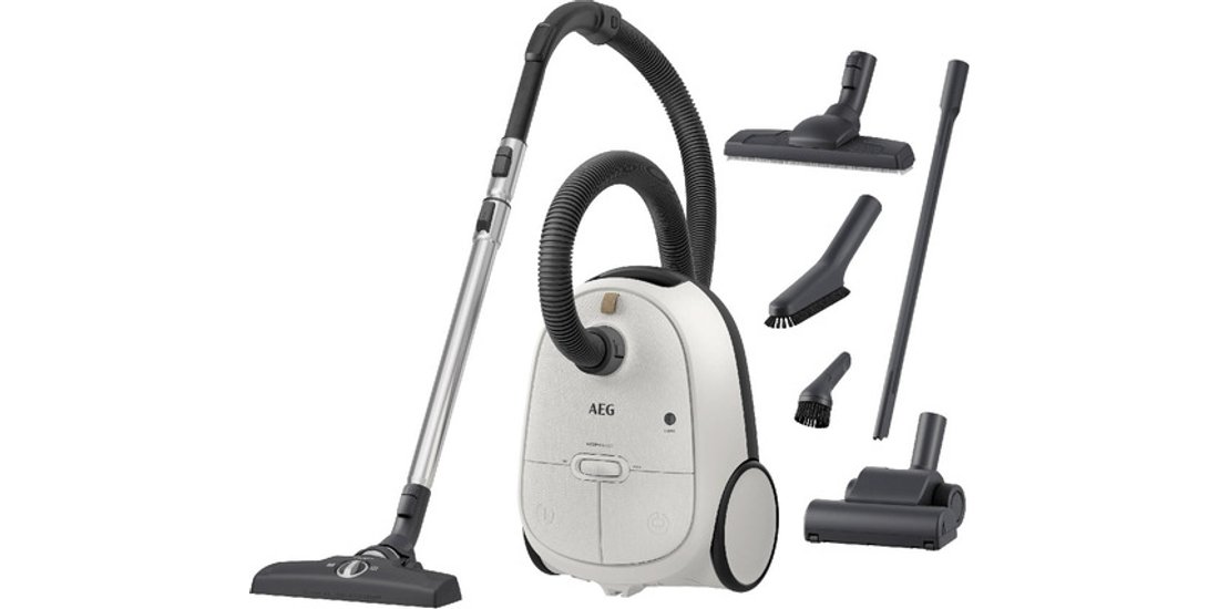 AEG AB61H6SW Aspirapolvere Con Sacco 750W Silenzioso…