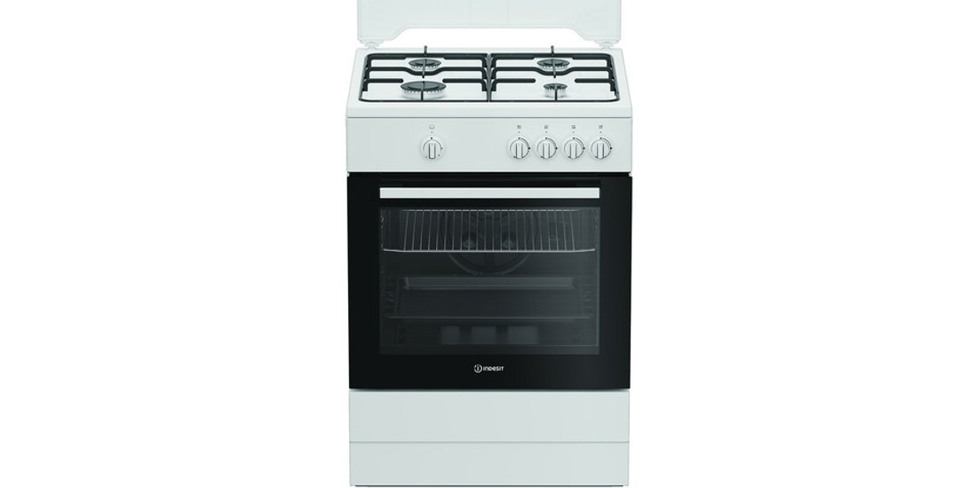 Indesit I6GGKMW Cucina A Gas Bianco