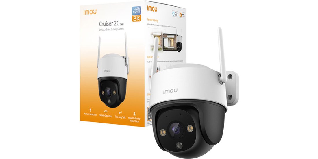 Imou Cruiser 2C 2K (3MP) – Telecamera Wi-Fi Esterno…