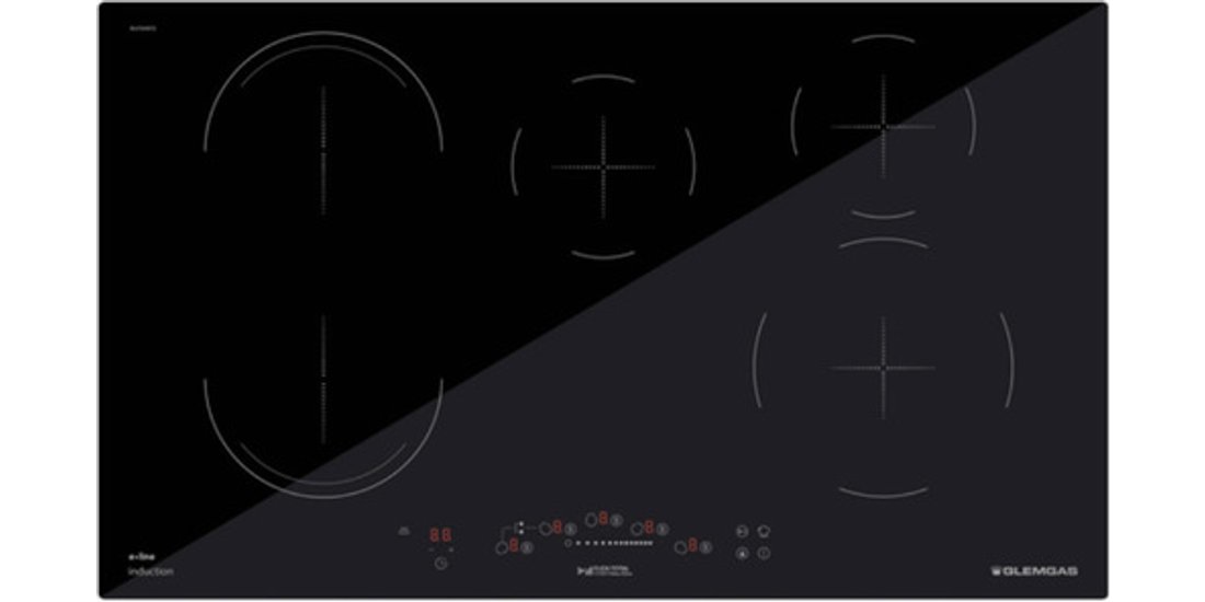 Glem Gas GTI951BSL piano cottura Nero Da incasso…