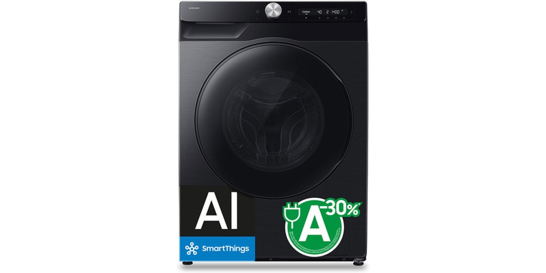 Samsung Series 9 WD6400H Cl.A/D 9/6 kg Nero lavasciuga…