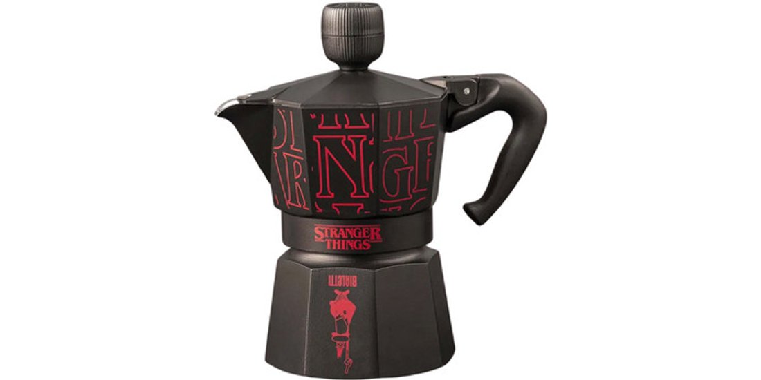 Bialetti Stranger Things Moka Nero Rosso
