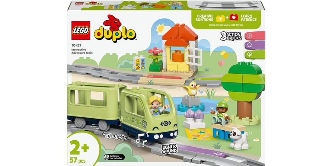 LEGO DUPLO Treno d’avventura interattivo…