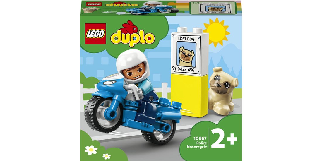 LEGO DUPLO Motocicletta della polizia