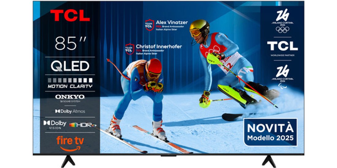 TCL T6C Serie Smart TV QLED 4K 85” 85T6C Dolby…