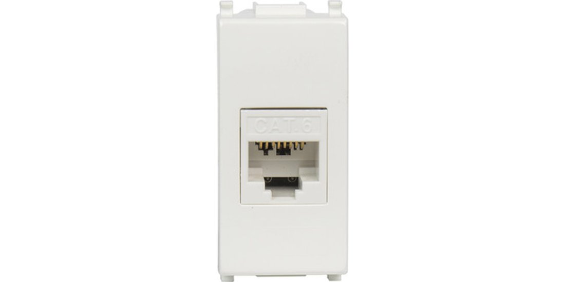FANTON 23713-27 presa energia RJ-45 Bianco