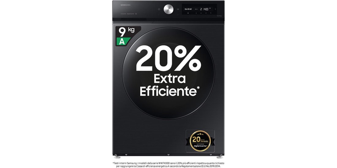 Samsung Lavatrice BESPOKE AI™ Ecodosatore…