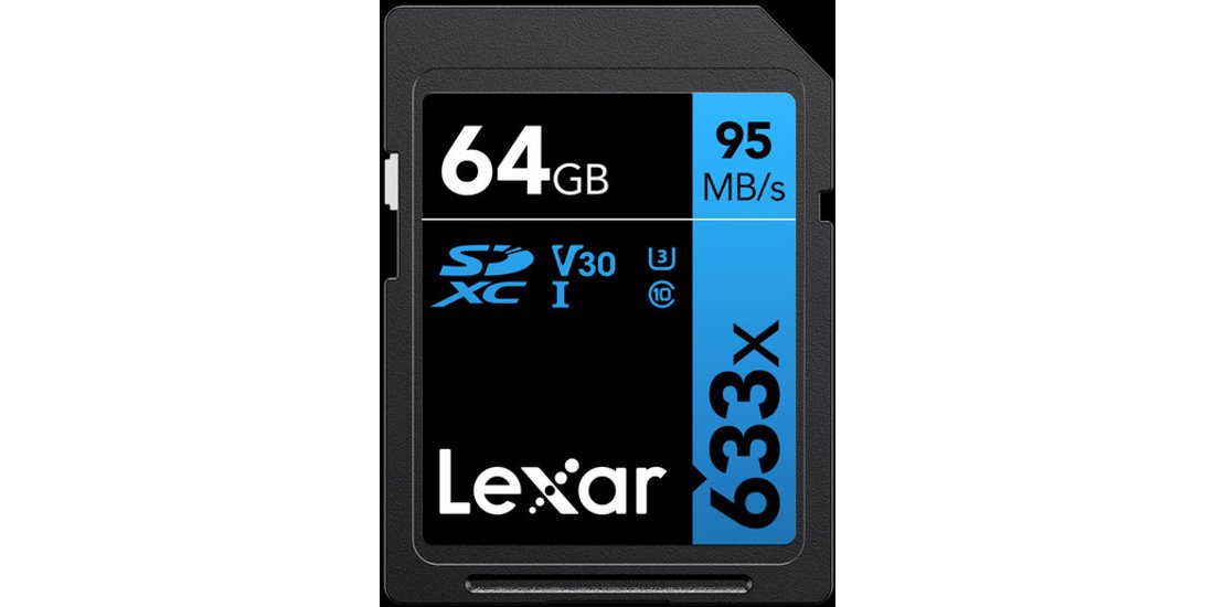 Lexar Professional 633x SDXC UHS-I Cards 64 GB…