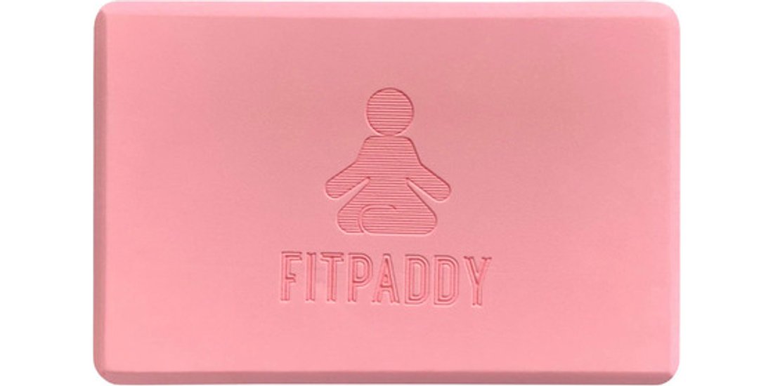 FITPADDY Mattoncini Yoga Rosa