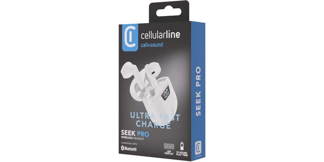 Cellularline SEEK PRO Auricolari senza fili con…