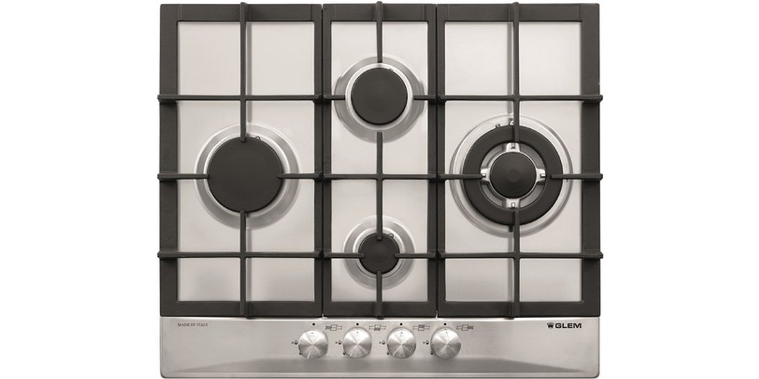 Glem Gas GT645HIX piano cottura Acciaio inossidabile…