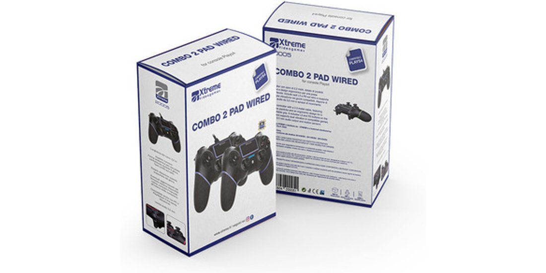 Xtreme Combo 2 pad Wired compatibile con Plays…