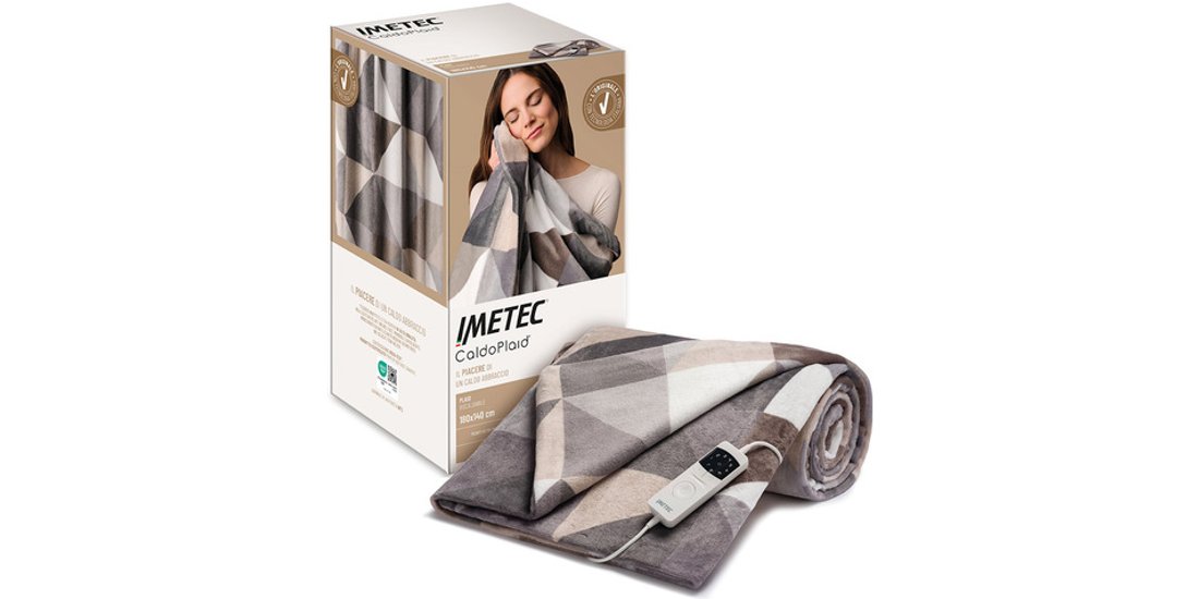 Imetec CaldoPlaid Adapto Plus Velvet Pattern …