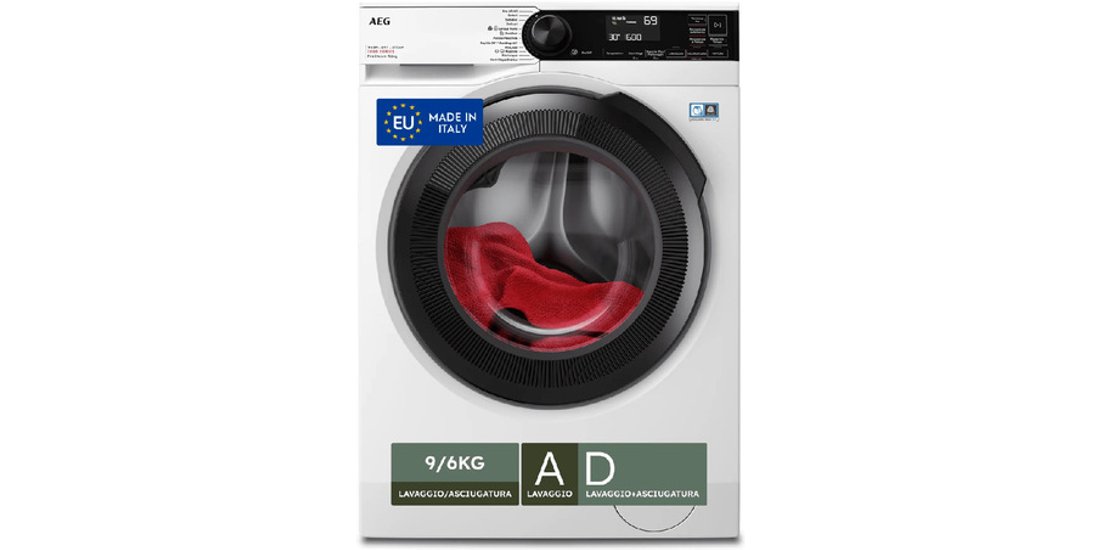 AEG Lavasciuga 9+6 Kg Classe D/A 1600 Giri MADE…