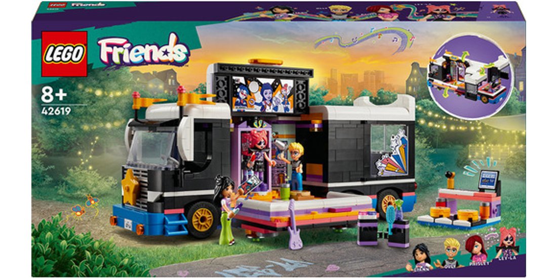 LEGO Friends Tour Bus delle pop star