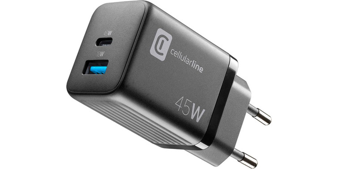 Cellularline MULTIPOWER MICRO 45W Caricabatterie…