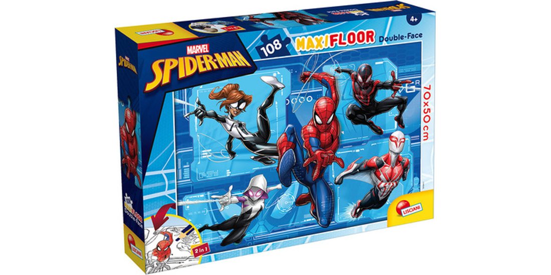 Lisciani Marvel Puzzle Df Maxi Floor 108 Spider…