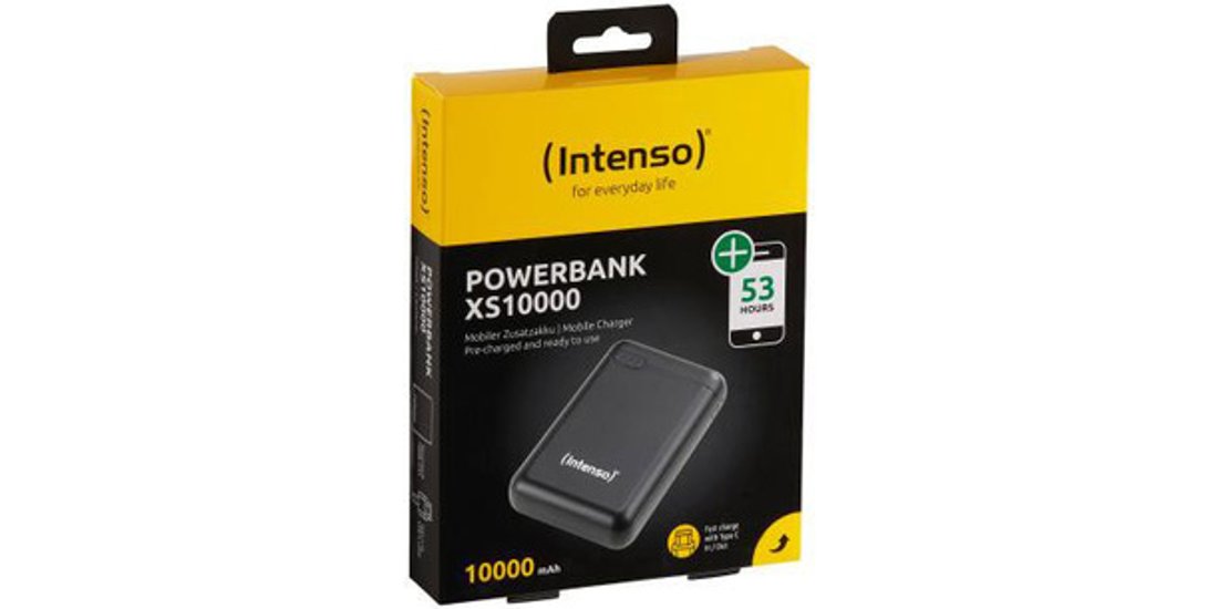 Intenso PowerBank XS 10000 mAh Nero