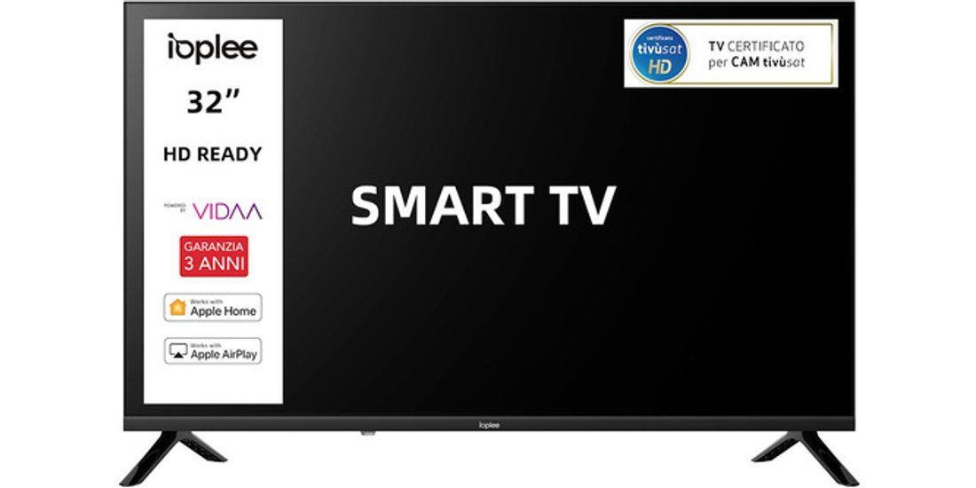IOPLEE IOP32SMART TV 32” HD Sistema operativo…