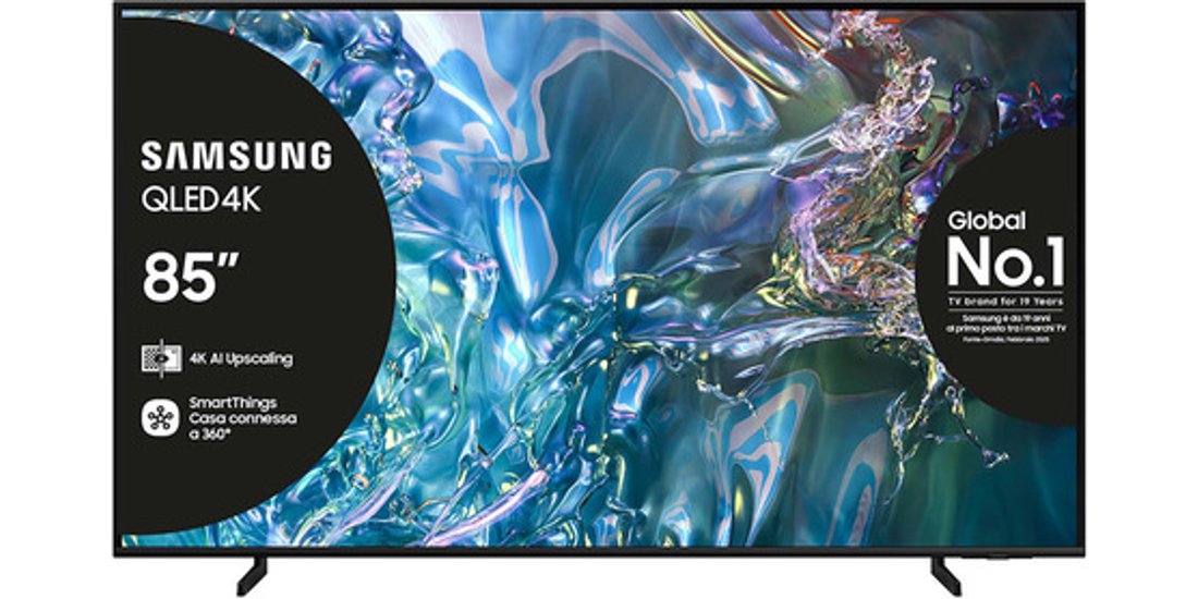 Samsung Q60D TV QLED 4K 85” QE85Q60DAUXZT Smart…