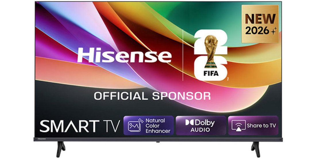 Hisense Smart TV 40” FHD 40A4S 60Hz DTS Virtual…