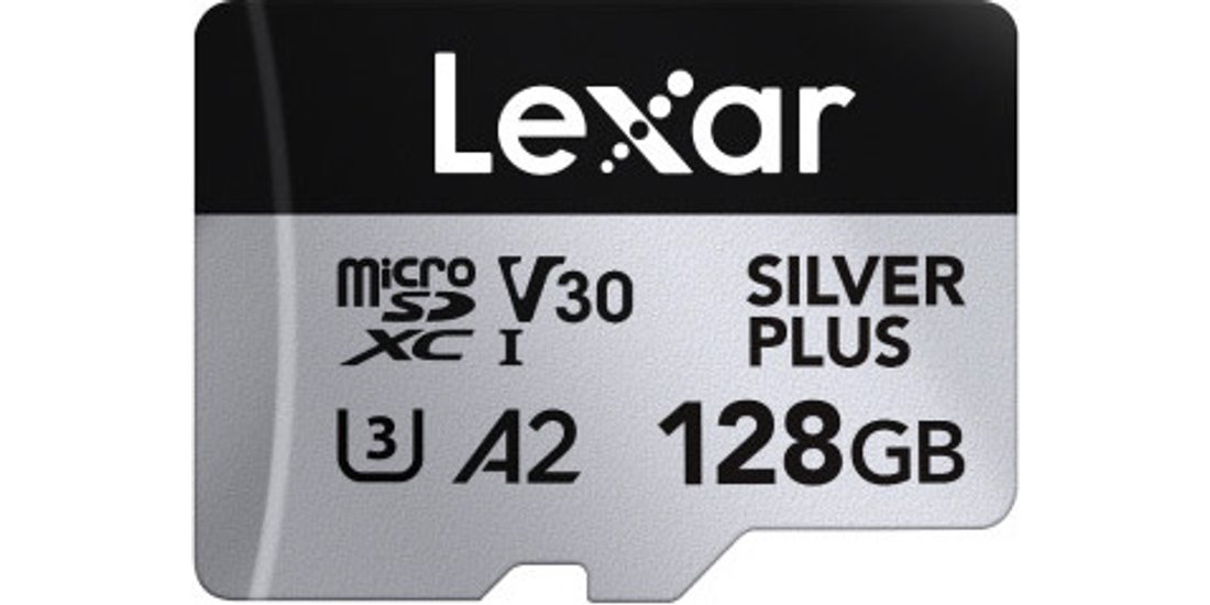 Lexar Professional SILVER PLUS 128 GB MicroSDXC…
